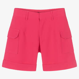 Byblos-Girls Fuchsia Pink Shorts | Childrensalon Outlet