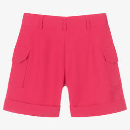 Byblos-Girls Fuchsia Pink Shorts | Childrensalon Outlet