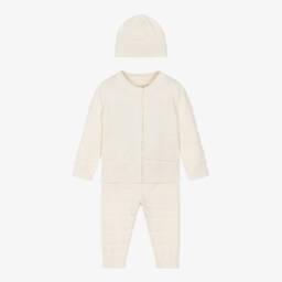 Calvin Klein-Baby Boys Ivory Knit Set | Childrensalon Outlet