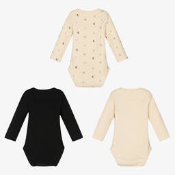 Calvin Klein Jeans-Baby Cotton Bodyvests (3 Pack) | Childrensalon Outlet