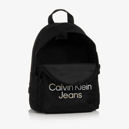 Calvin Klein-Black Backpack (42cm) | Childrensalon Outlet