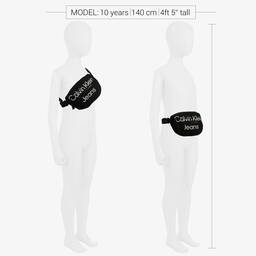 Calvin Klein-Black Belt Bag (22cm) | Childrensalon Outlet