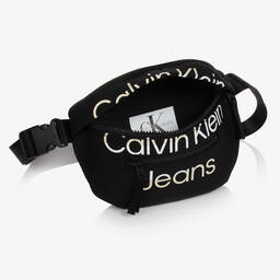Calvin Klein-Black Belt Bag (22cm) | Childrensalon Outlet