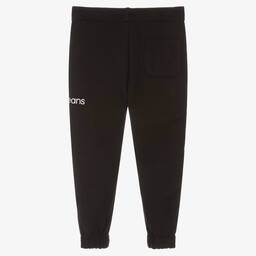 Calvin Klein Джинсы-Black Cotton Logo Joggers | Childrensalon Outlet