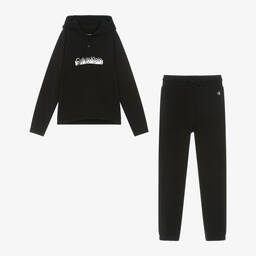 Calvin Klein-Черный спортивный костюм из органического хлопка | Childrensalon Outlet