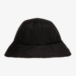 Calvin Klein Jeans-Black Quilted Bucket Hat | Childrensalon Outlet