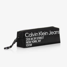 كالفين كلاين-مقلمة لون أسود وأبيض (24 سم) | Childrensalon Outlet