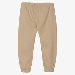 Calvin Klein Jeans-جوغرز مزيج قطن عضوي لون بيج للأولاد | Childrensalon Outlet