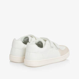 Calvin Klein-حذاء رياضي بيج للأولاد بإغلاق فيلكرو | Childrensalon Outlet