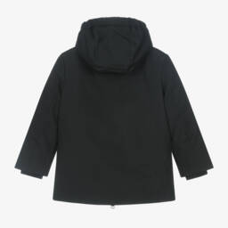 Calvin Klein-Boys Black Quilted Jacket | Childrensalon Outlet