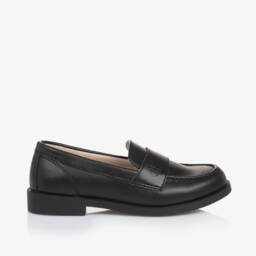 Calvin Klein-Boys Black Slip-On Loafers | Childrensalon Outlet