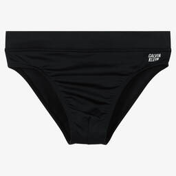 Calvin Klein-Boys Black Swim Briefs | Childrensalon Outlet