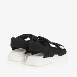 Calvin Klein-Boys Black & White Sandals | Childrensalon Outlet