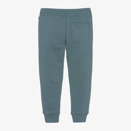 Calvin Klein-جوغرز بطبعة مونوغرام قطن جيرسي لون أزرق للأولاد | Childrensalon Outlet