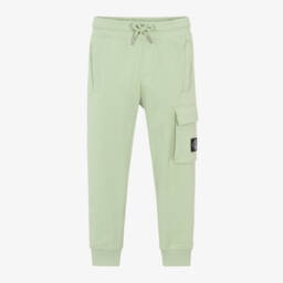Calvin Klein-Boys Celadon Cargo Trousers | Childrensalon Outlet