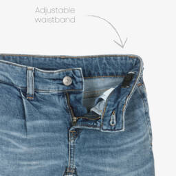 Calvin Klein-Boys Classic Blue Straight Denim Pants | Childrensalon Outlet