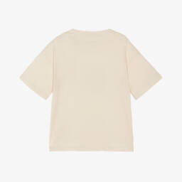 Calvin Klein-Boys Classic Ivory Tee | Childrensalon Outlet