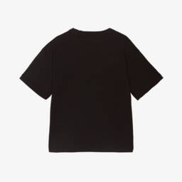Calvin Klein-Футболка из хлопка черная для мальчиков | Childrensalon Outlet