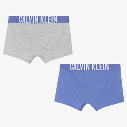 Calvin Klein-Boys Cotton Boxers (2 Pack) | Childrensalon Outlet
