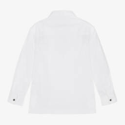Calvin Klein-Boys Crisp Cotton Poplin Shirt | Childrensalon Outlet