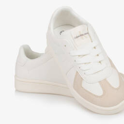 Calvin Klein-حذاء كاجوال عاجي وبيج للأولاد | Childrensalon Outlet