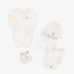 Calvin Klein-Роскошный кремовый комплект для мальчиков | Childrensalon Outlet