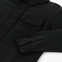 Calvin Klein-Boys Milano Black Jersey Top | Childrensalon Outlet