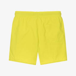 Calvin Klein-شورت سباحة لون أصفر نيون للأولاد | Childrensalon Outlet