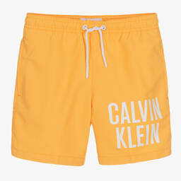 Calvin Klein-Оранжевые плавки-шорты для мальчиков | Childrensalon Outlet
