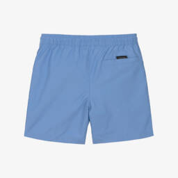 Calvin Klein-Плавки-шорты голубые с логотипом и шнурком для мальчиков | Childrensalon Outlet