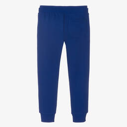 Calvin Klein Jeans-Boys Royal Blue Cotton Joggers | Childrensalon Outlet