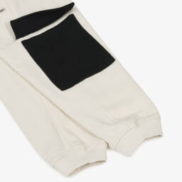 Calvin Klein-Boys Sand-Toned Cargo Trousers | Childrensalon Outlet