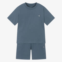 Calvin Klein-Boys' Soft Grey Knit Set | Childrensalon Outlet