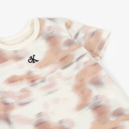 Calvin Klein-Boys Soft Ivory Jersey Tee | Childrensalon Outlet