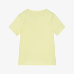 Calvin Klein-تي شيرت قطن بشعار مشرق للأولاد | Childrensalon Outlet