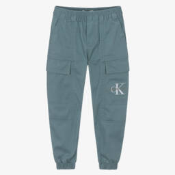 Calvin Klein-Boys Verdant Organic Cotton Cargo Pants | Childrensalon Outlet