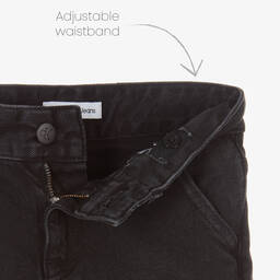 كالفين كلاين-جينز قطن دنيم لون أسود للأولاد | Childrensalon Outlet