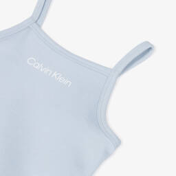 Calvin Klein-Girls Azure Milano Jersey Tank | Childrensalon Outlet