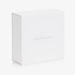 كالفين كلاين-2 توب قصير قطن جيرسي لون أسود للبنات | Childrensalon Outlet