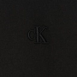 Calvin Klein-Черное трикотажное платье для девочек | Childrensalon Outlet