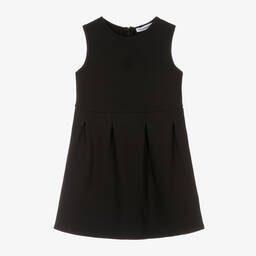 Calvin Klein-Черное трикотажное платье для девочек | Childrensalon Outlet