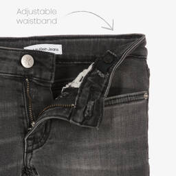 Calvin Klein Джинсы-Черные джинсы скинни для девочек | Childrensalon Outlet