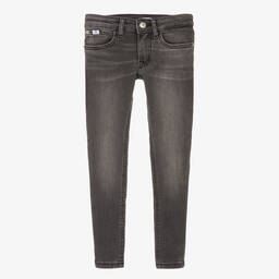 Calvin Klein Джинсы-Черные джинсы скинни для девочек | Childrensalon Outlet