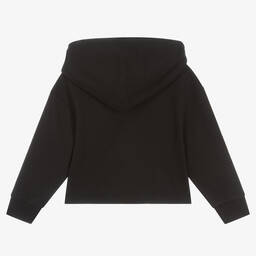 Calvin Klein Jeans-Girls Black Sun Reveal Logo Hoodie | Childrensalon Outlet