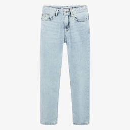 Calvin Klein Джинсы-Girls Blue Relaxed Denim Jeans | Childrensalon Outlet