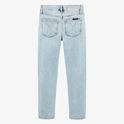 Calvin Klein Джинсы-Girls Blue Relaxed Denim Jeans | Childrensalon Outlet