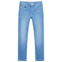 ck slim straight jeans