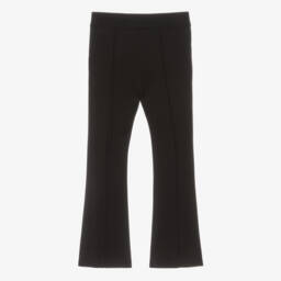 Calvin Klein-Girls Elegant Black Knit Trousers | Childrensalon Outlet