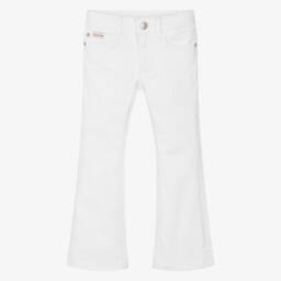 Calvin Klein-Элегантные белые джинсы для девочек | Childrensalon Outlet