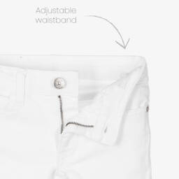 Calvin Klein-Элегантные белые джинсы для девочек | Childrensalon Outlet